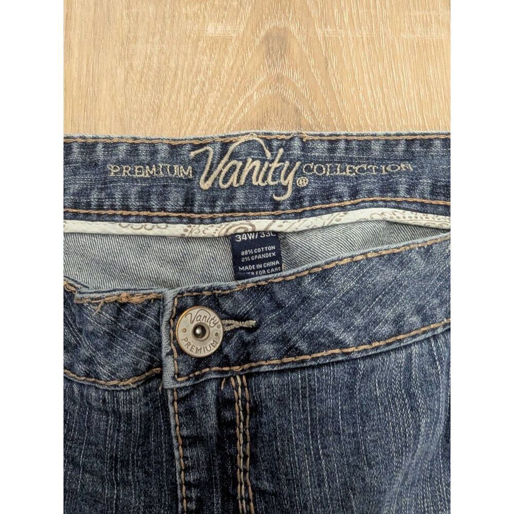Vanity Tyler Bootcut Jeans 34x33 - Picture 2 of 13